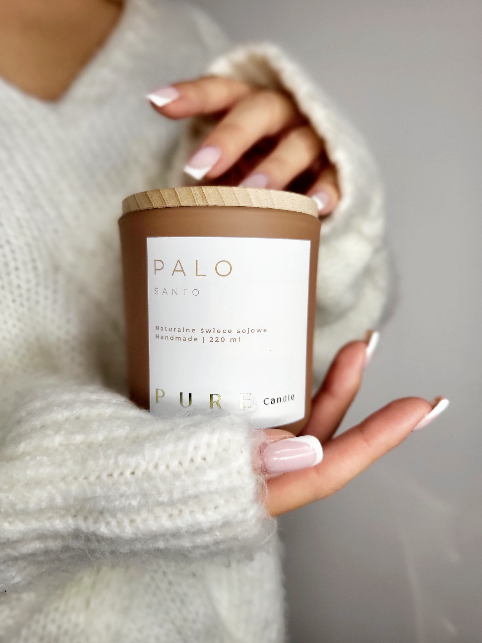 Świeca sojowa <br/>PALO SANTO