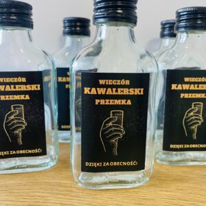 Butelka 100 ml z personalizowaną etykietą