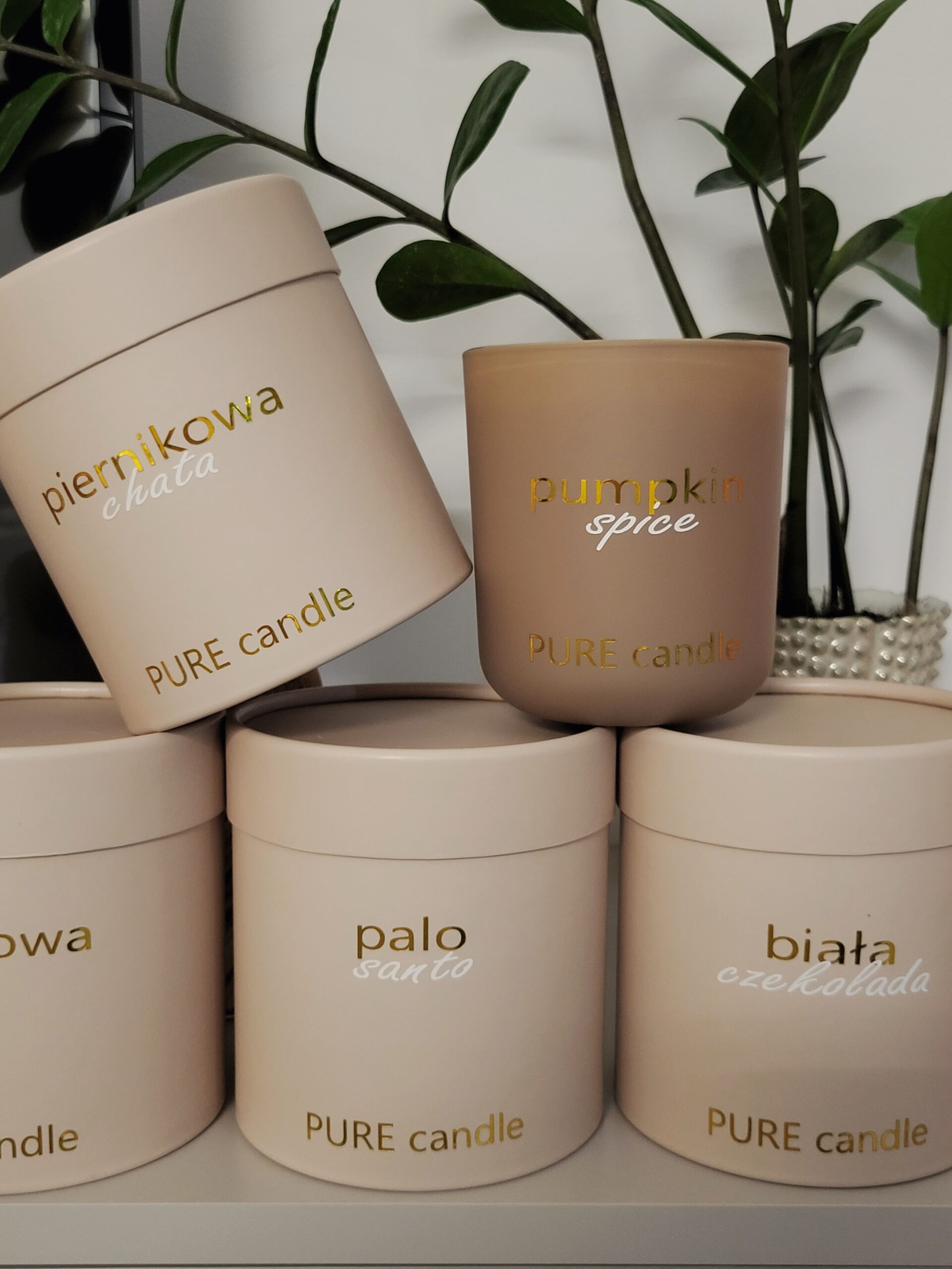Świeca PURE CANDLE <br> Ekskluzywna Linia GOLD - obrazek 3